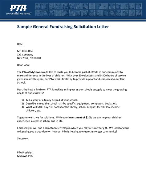 Free Printable Solicitation Letter Templates [Word, .